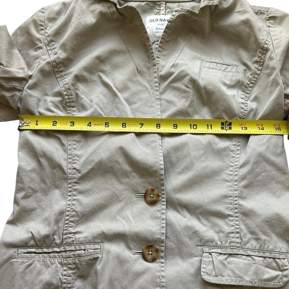Old Navy Tan Women’s Light Weight Blazer • Used • Size: Small​ - Picture 3 of 8